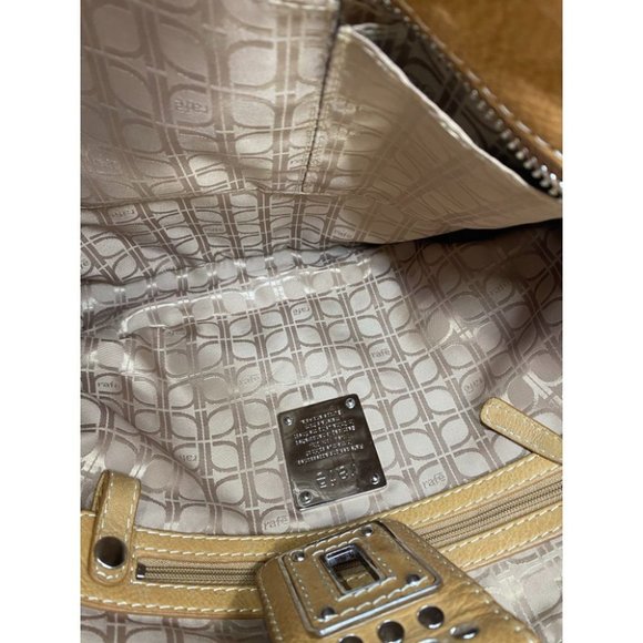 Rafe Tan Large Leather Shoulder/Crossbody Bag - Picture 13 of 16